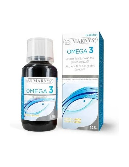 Omega 3 marino sabor limón 125 ml Marnys