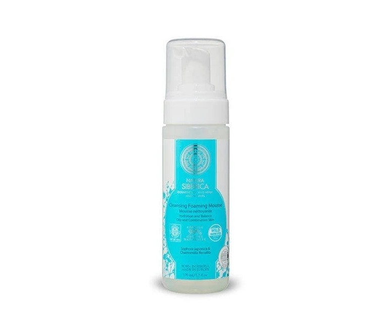 Mousse limpiador piel grasa-mixta 150 ml Natura Siberica
