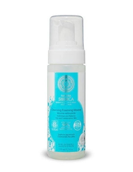 Mousse limpiador piel grasa-mixta 150 ml Natura Siberica
