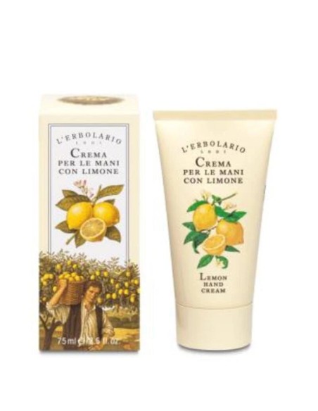 Crema manos al limón edición limitada 75 ml L'Erbolario