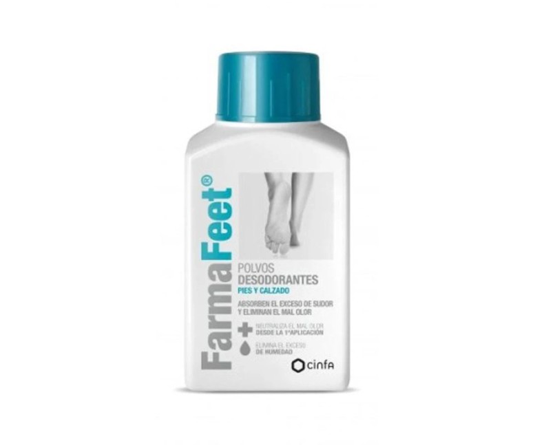 Farmafeet polvos desodorantes pies 75 gr Farmafeet