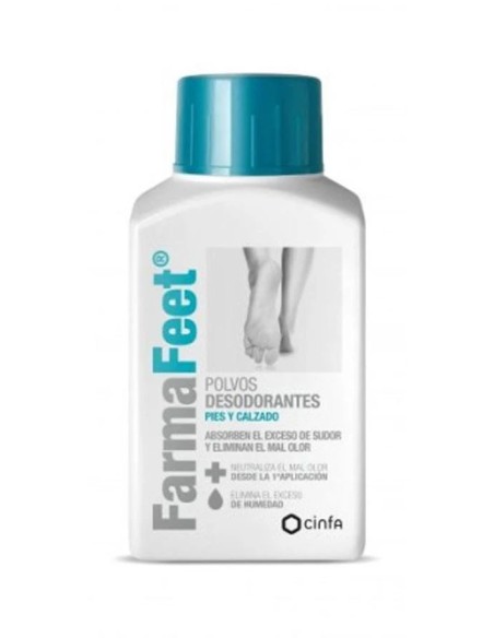 Farmafeet polvos desodorantes pies 75 gr Farmafeet