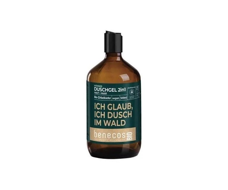 Gel de baño 2en 1 pino suizo bio vegano 500 ml Benecos
