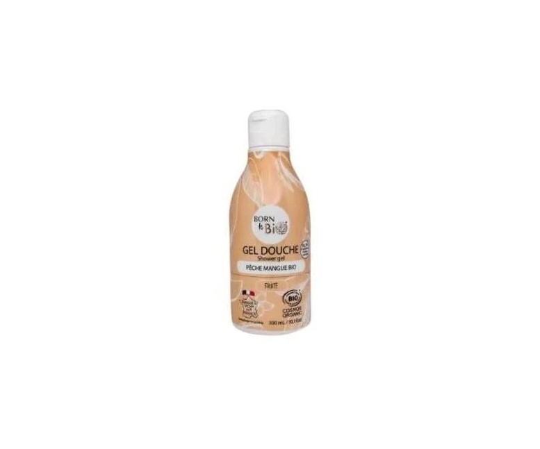 Gel de baño durazno y mango bio 300 ml Born