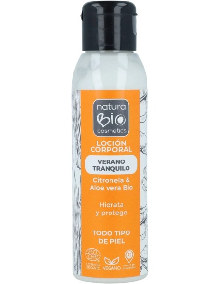 Loción corporal verano tranquilo aloe-citronela bio 100 ml NaturaBIO Cosmetics