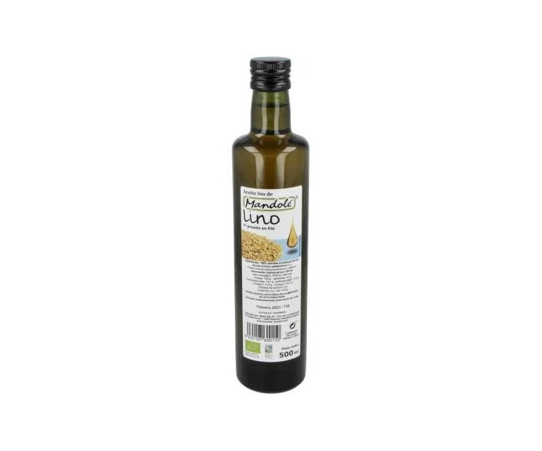 Aceite de lino bio - mandole 500 ml Mandole