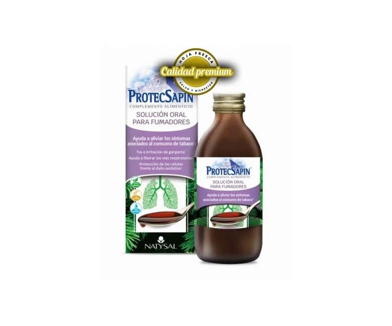 Protecsapín jarabe fumadores 250 ml Natysal