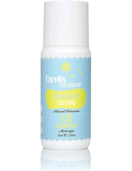 Carelia Sun Spf 50 Alta Protección 100% Mineral 100 ml Carelia