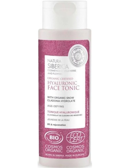 Tónico facial hialurónico antienvejecimiento 150 ml Natura Siberica