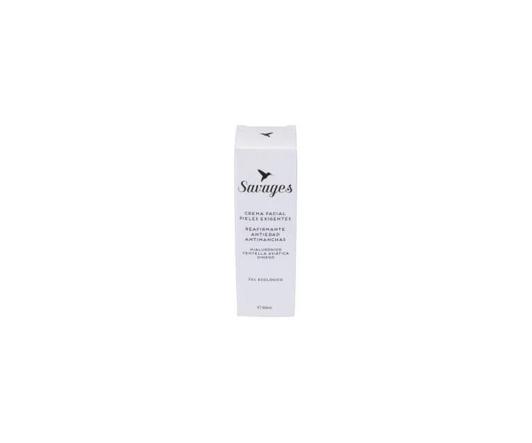 Crema facial antiedad pieles exigentes 50 ml Savages