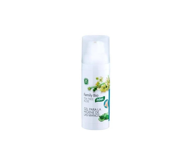 Gel aloe vera higiene de manos bio 50 ml Santiveri