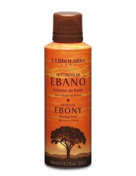 Accordo Ébano Espuma de Afeitar 200 ml L'Erbolario