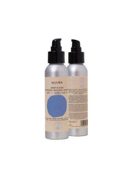 Crema fluida solar spf50 niños eco 125 ml Nuura