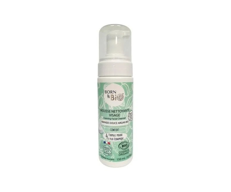 Espuma limpiadora piel normal bio 150 ml Born
