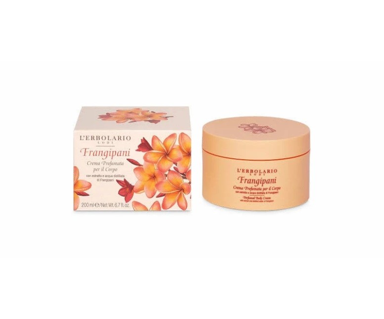 Frangipani crema perfumada corporal 200 ml L'Erbolario