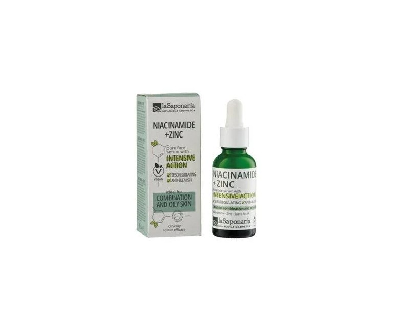 Niacinamida + zinc 30 ml LA SAPONARIA