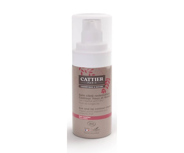 Contorno de ojos y labios arrugas y firmeza 15 ml Cattier