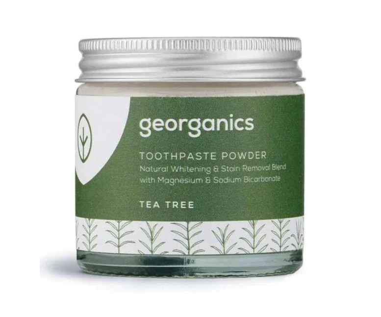 Dentífrico mineral árbol del té polvo 60 ml Georganics