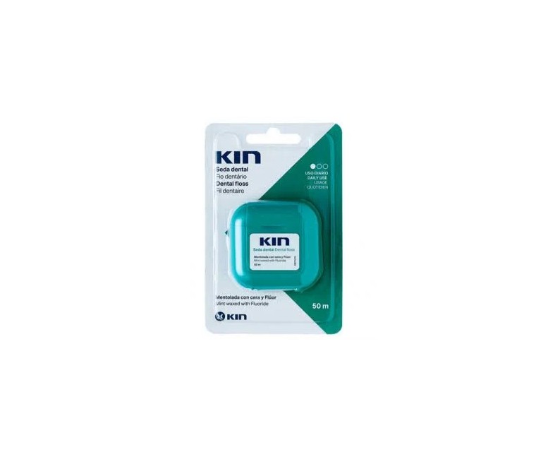 Seda dental Kin c/ cera mentol 50 ml Kin