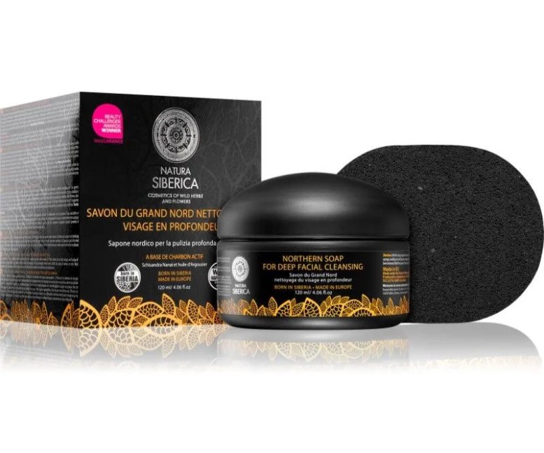 Northern jabón negro detox facial 120 ml Natura Siberica