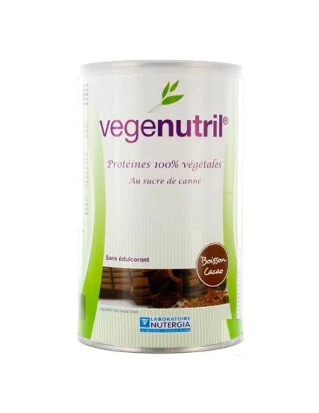 Vegenutril cacao bote 350 gr Nutergia
