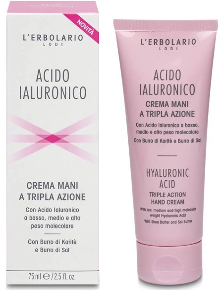 Ácido hialurónico crema manos 75 ml L'Erbolario