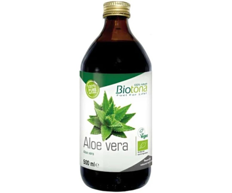 Jugo de aloe vera bio vegan 500 ml Biotona