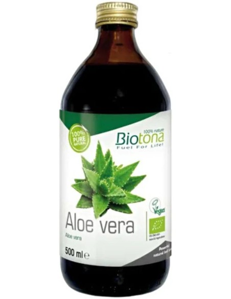 Jugo de aloe vera bio vegan 500 ml Biotona