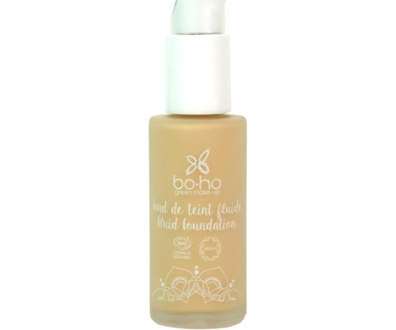 Base de maquillaje fluida 02 ivoire Bio 30 ml Boho