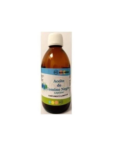 Aceite de comino negro vegan 200 ml Alfa Herbal