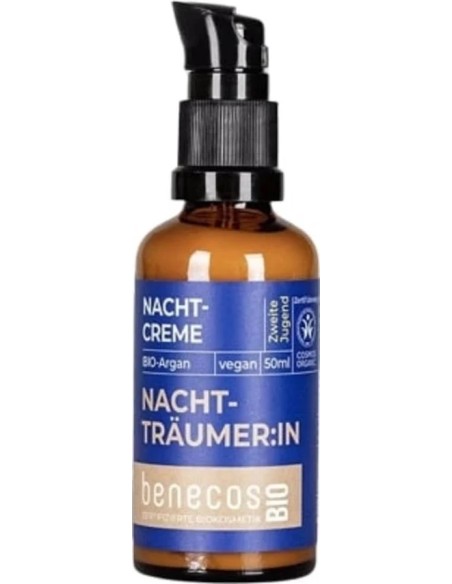 Crema de noche intensa argán bio vegano 50 ml Benecos