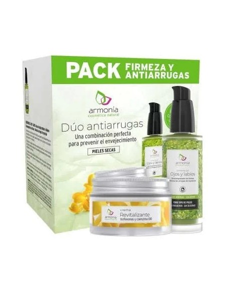 Pack antiarrugas revitalizante+contorno 50 ml - 30 ml Armonia