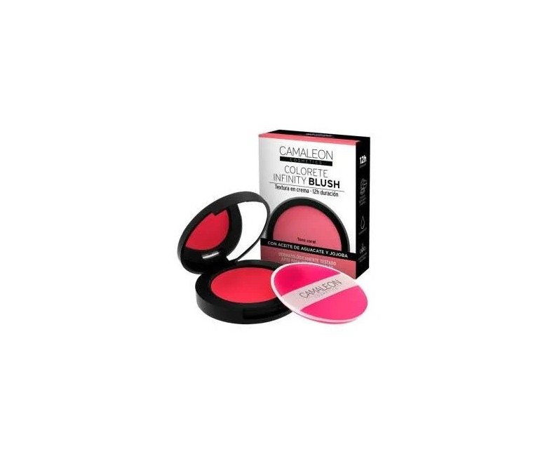 Camaleón Colorete Infinity Blush Coral 3 gr Camaleon