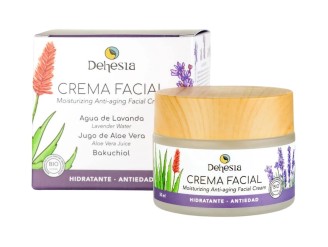 Crema facial hidratante-antiedad bio