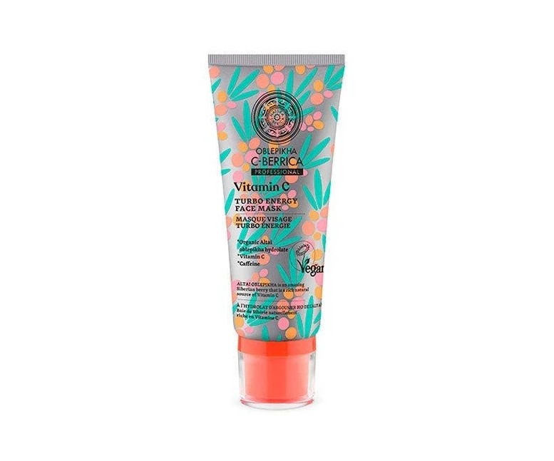 Oblepikha c-berrica mascarilla energía tubo 100 ml Natura Siberica
