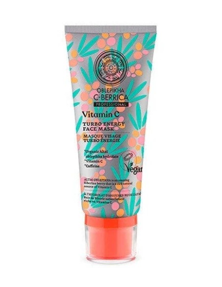 Oblepikha c-berrica mascarilla energía tubo 100 ml Natura Siberica