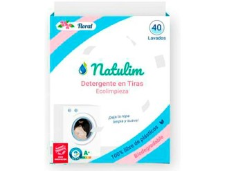 Detergente floral eco tiras