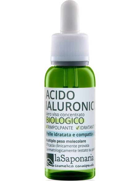 Ácido hialurónico antiedad-hidratante 30 ml LA SAPONARIA