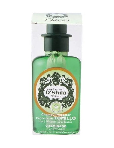 Champú tomillo caspa 300 ml D Shila