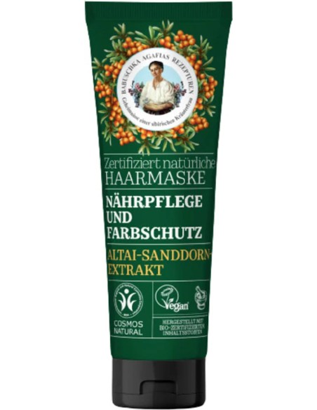 Mascarilla capilar nutrición y color vegan 200 ml Agafia