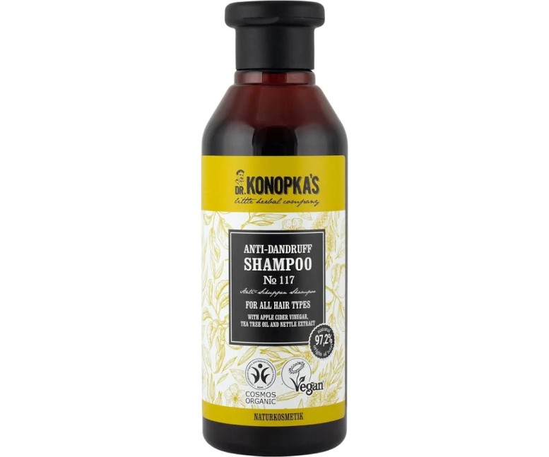 Champú anticaspa todo tipo de cabello. vegan 280 ml Konopka