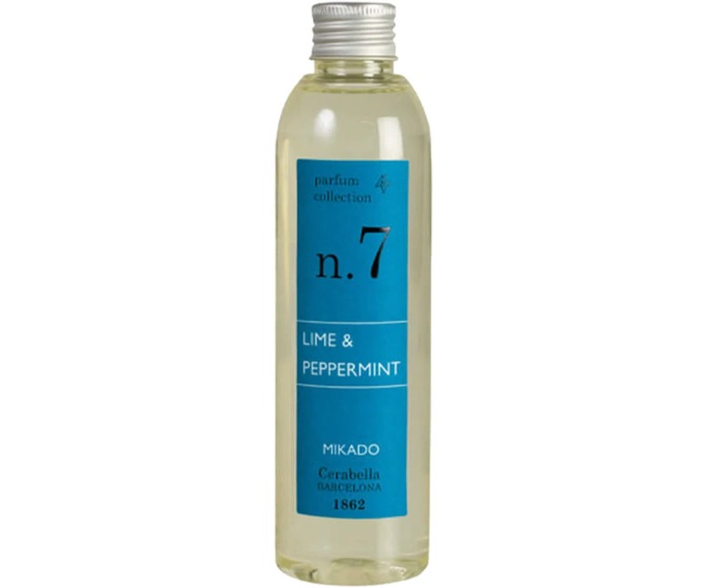 Recambio mikado mikrec7 lime-peppermint 200 ml Cerabella