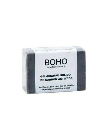 Champú sólido carbón activado 55 gr Boho