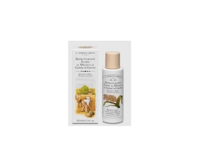 Fluido capilar reestructurante de mijo soja 100 ml L'Erbolario