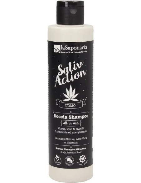 Champú de ducha todo en uno 200 ml LA SAPONARIA