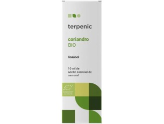 Coriandro aceite esencial alimentario bio