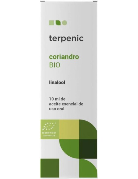 Coriandro aceite esencial alimentario bio 10 ml Terpenic