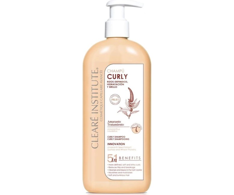 Cleare curly champú 400 ml Cleare Institute