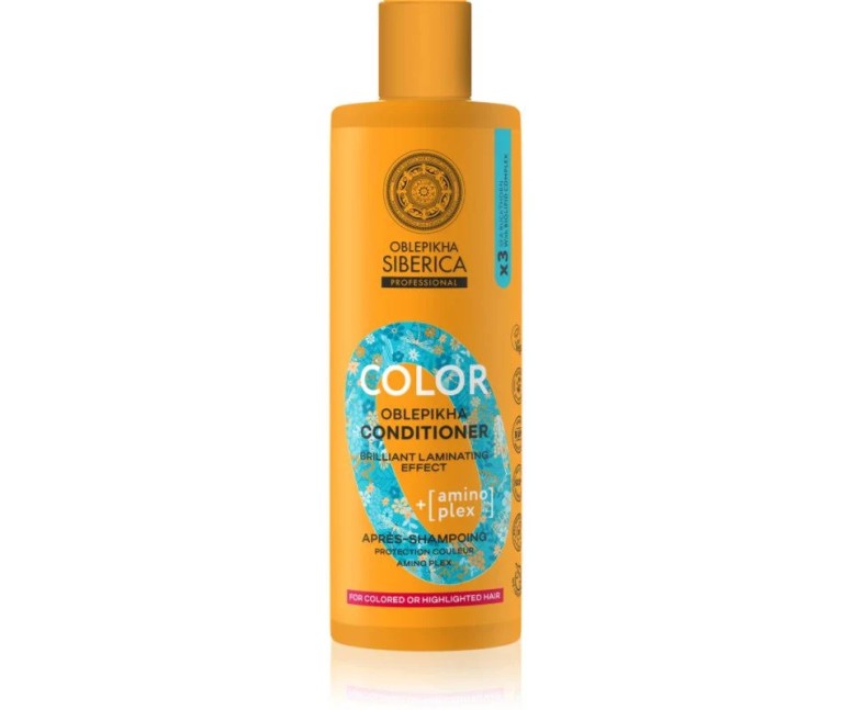 Oblepikha acondicionador protector color 400 ml Natura Siberica