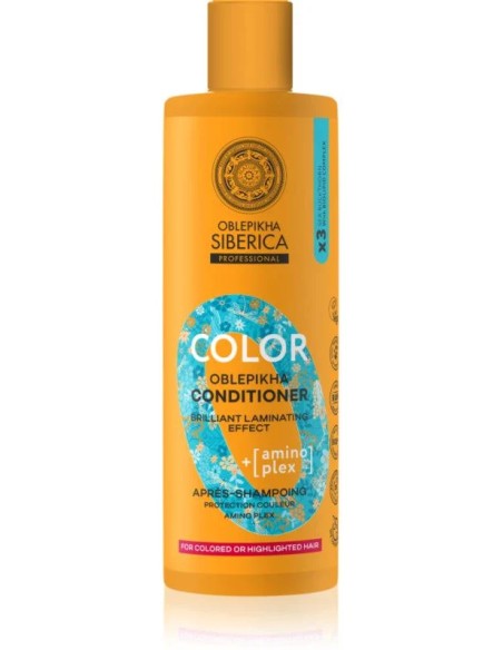 Oblepikha acondicionador protector color 400 ml Natura Siberica